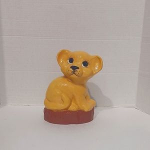 Lion Cub Ceramic Statue/ Figurine